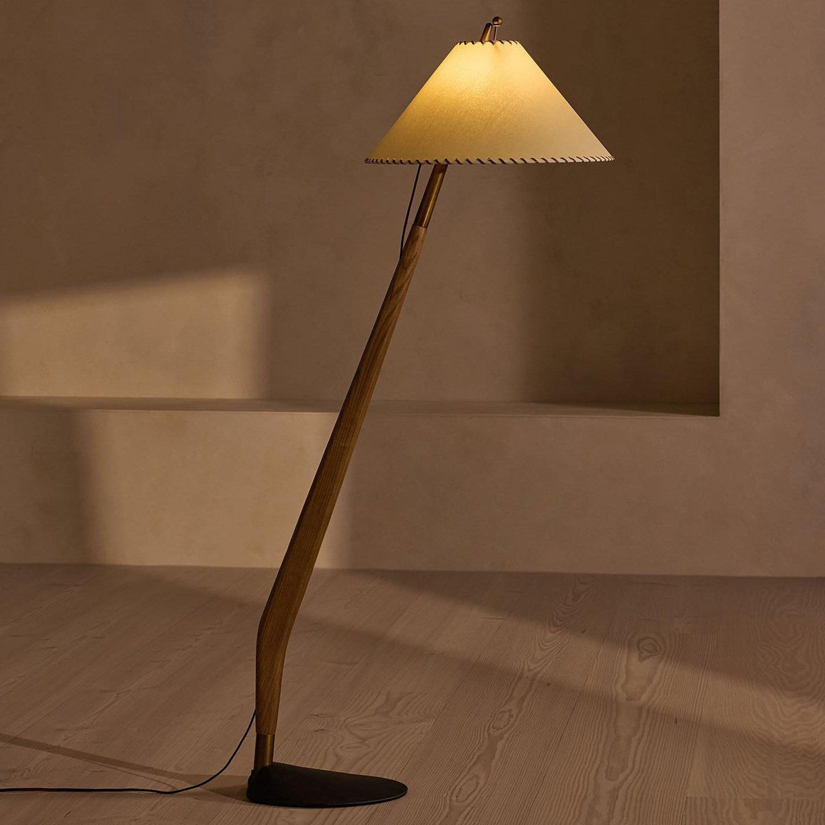 Modern Rustic Floor Lamp — Floor Lamp | Maison Monashee — view 9