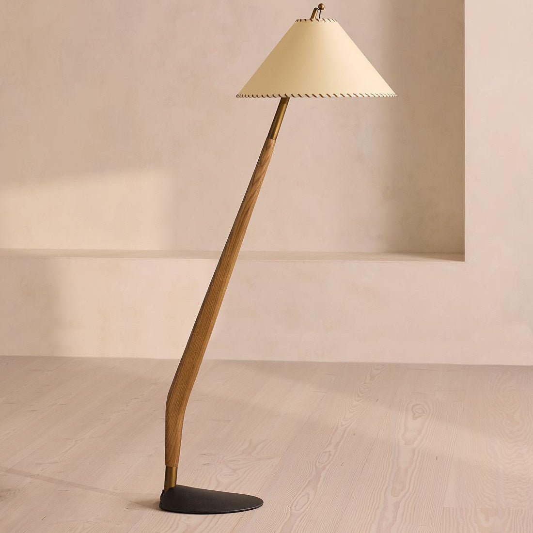 Modern Rustic Floor Lamp — Floor Lamp | Maison Monashee — view 10