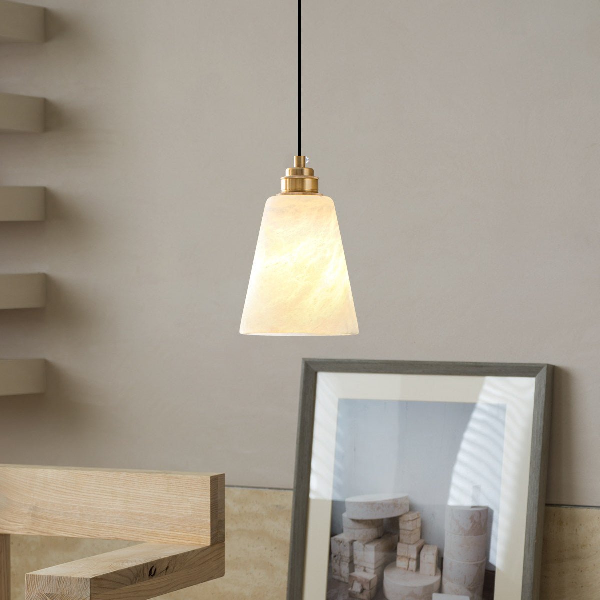 Modern Teardrop Pendant Light — Pendant Light | Maison Monashee — view 13