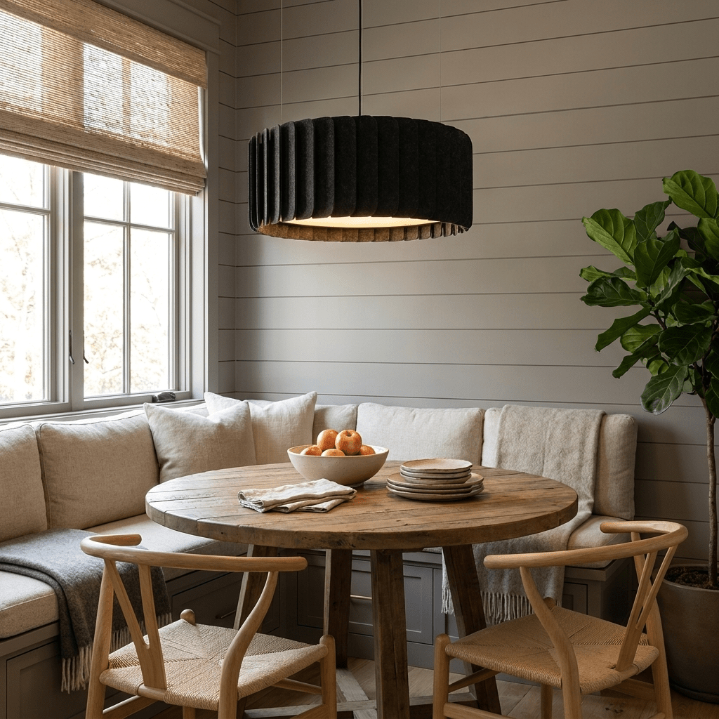 Modern Drum Pendant Light — Pendant Light | Maison Monashee — view 5