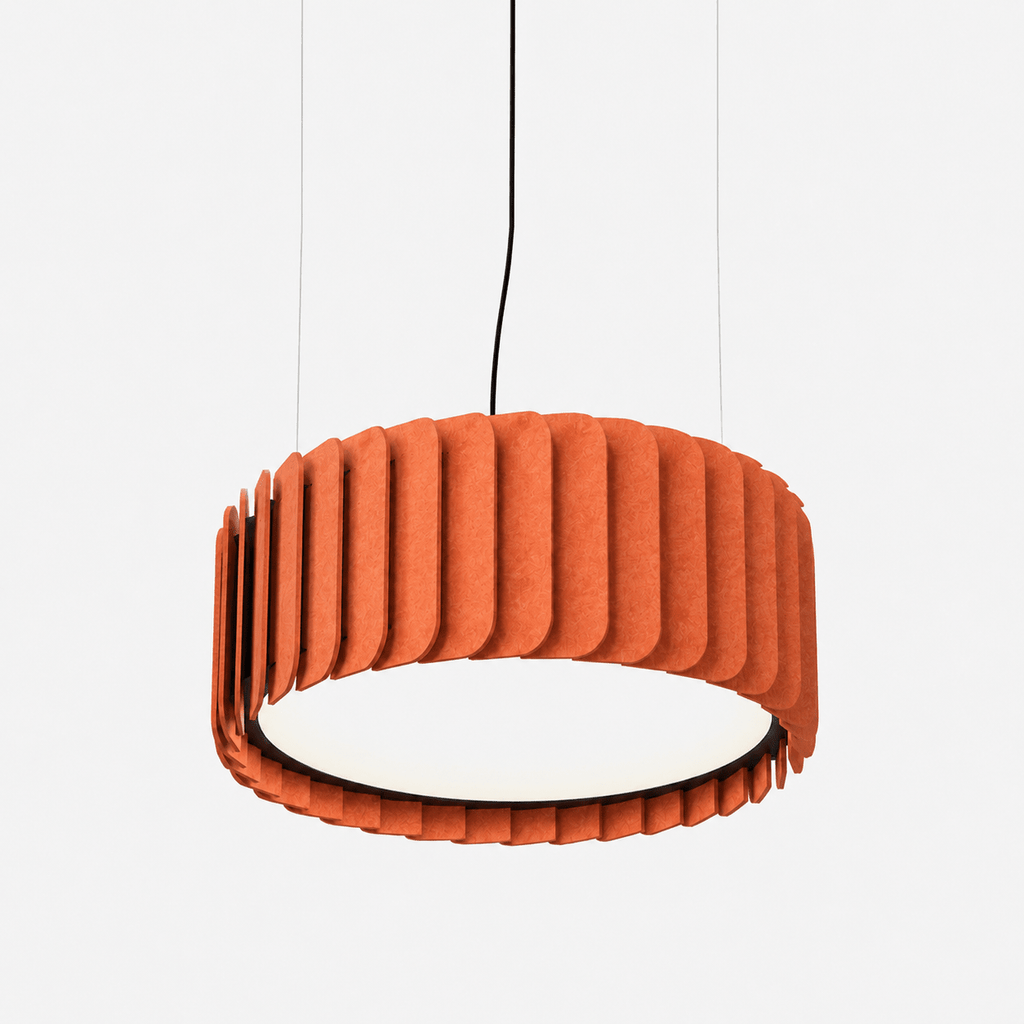 Modern Drum Pendant Light — Pendant Light | Maison Monashee — view 13
