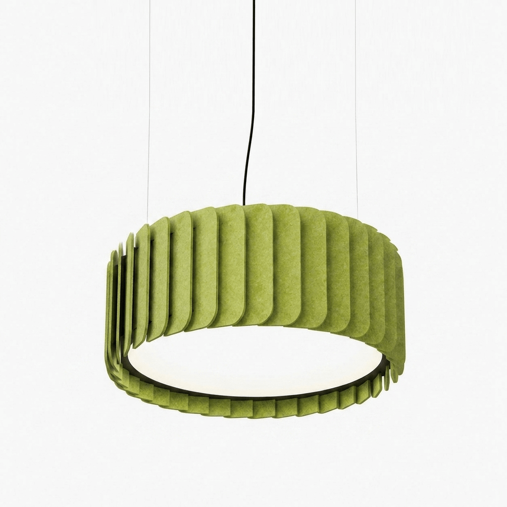 Modern Drum Pendant Light — Pendant Light | Maison Monashee — view 11