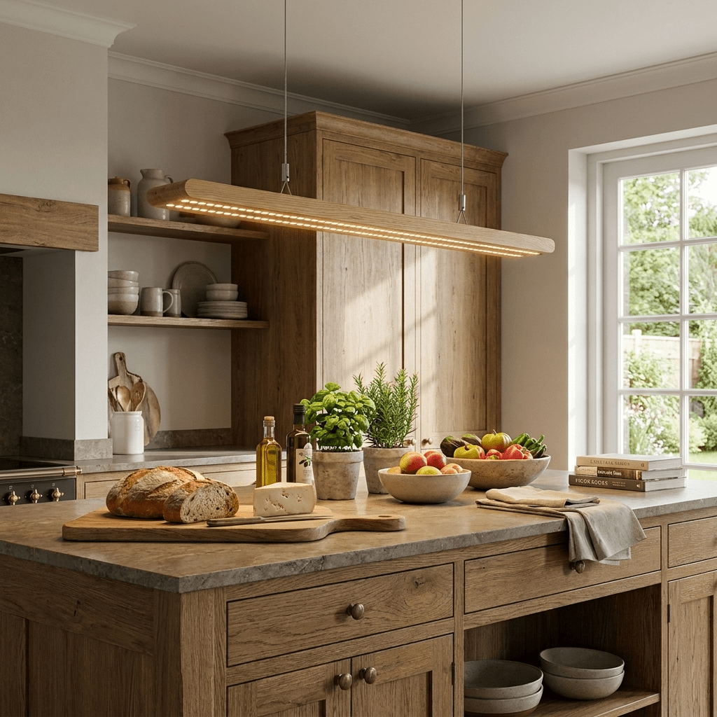 Linear Pendant Light Kitchen — Pendant Light | Maison Monashee — view 4