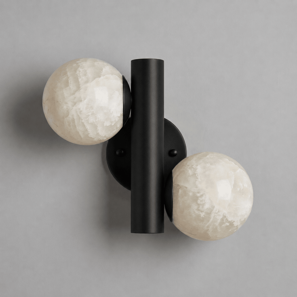 2 Globe Wall Sconce — Wall Sconce | Maison Monashee — view 8