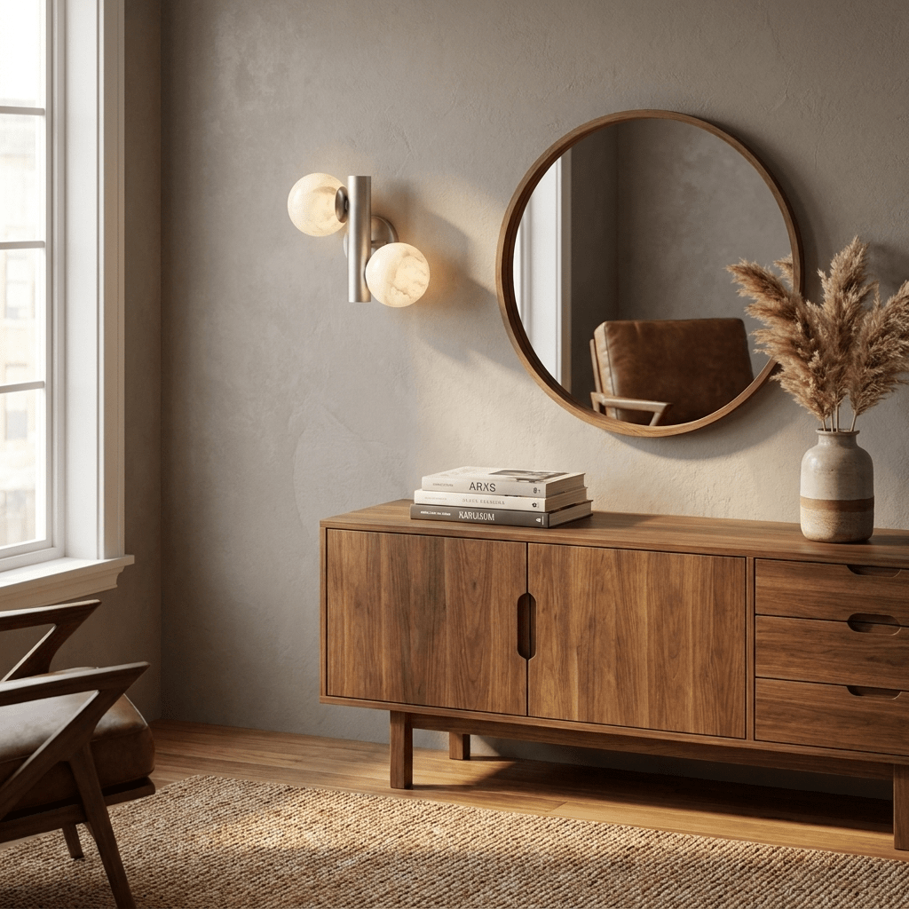 2 Globe Wall Sconce — Wall Sconce | Maison Monashee — view 16