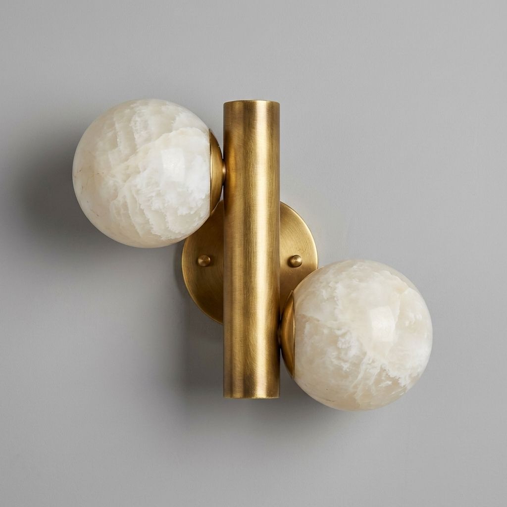 2 Globe Wall Sconce — Wall Sconce | Maison Monashee — view 11