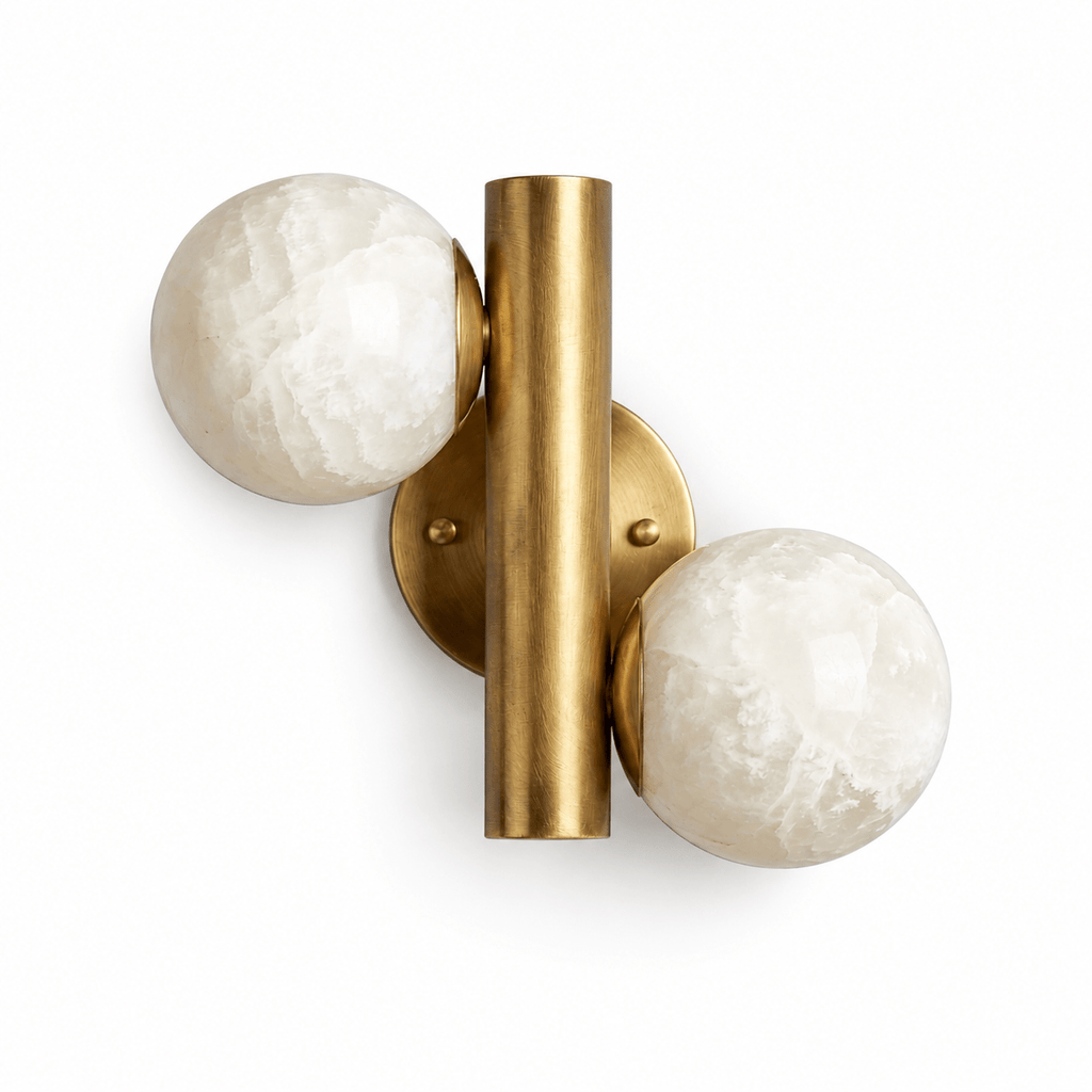 2 Globe Wall Sconce — Wall Sconce | Maison Monashee — view 10