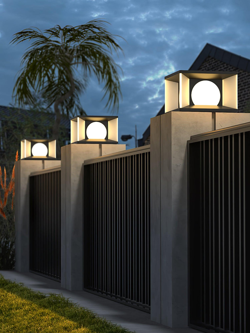 Black Exterior Lighting Fixture — Outdoor Light | Maison Monashee — view 8