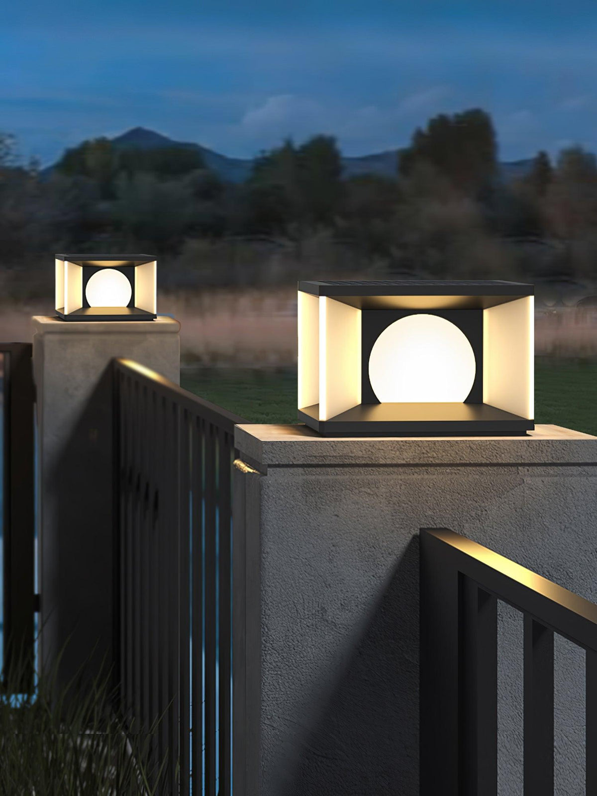 Black Exterior Lighting Fixture — Outdoor Light | Maison Monashee — view 22