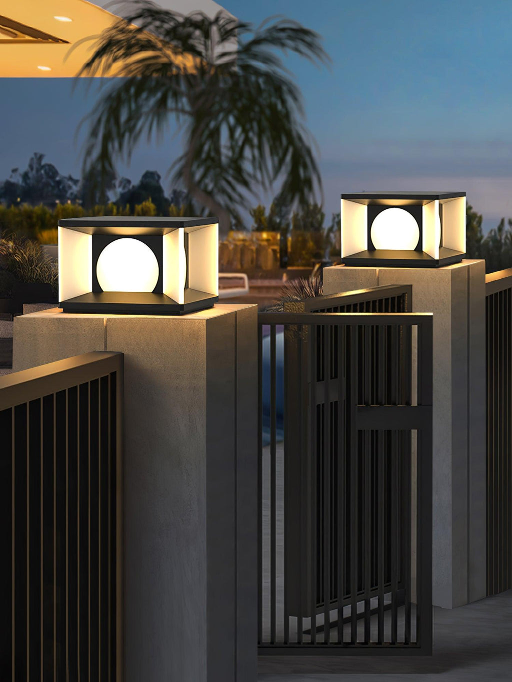 Black Exterior Lighting Fixture — Outdoor Light | Maison Monashee — view 23