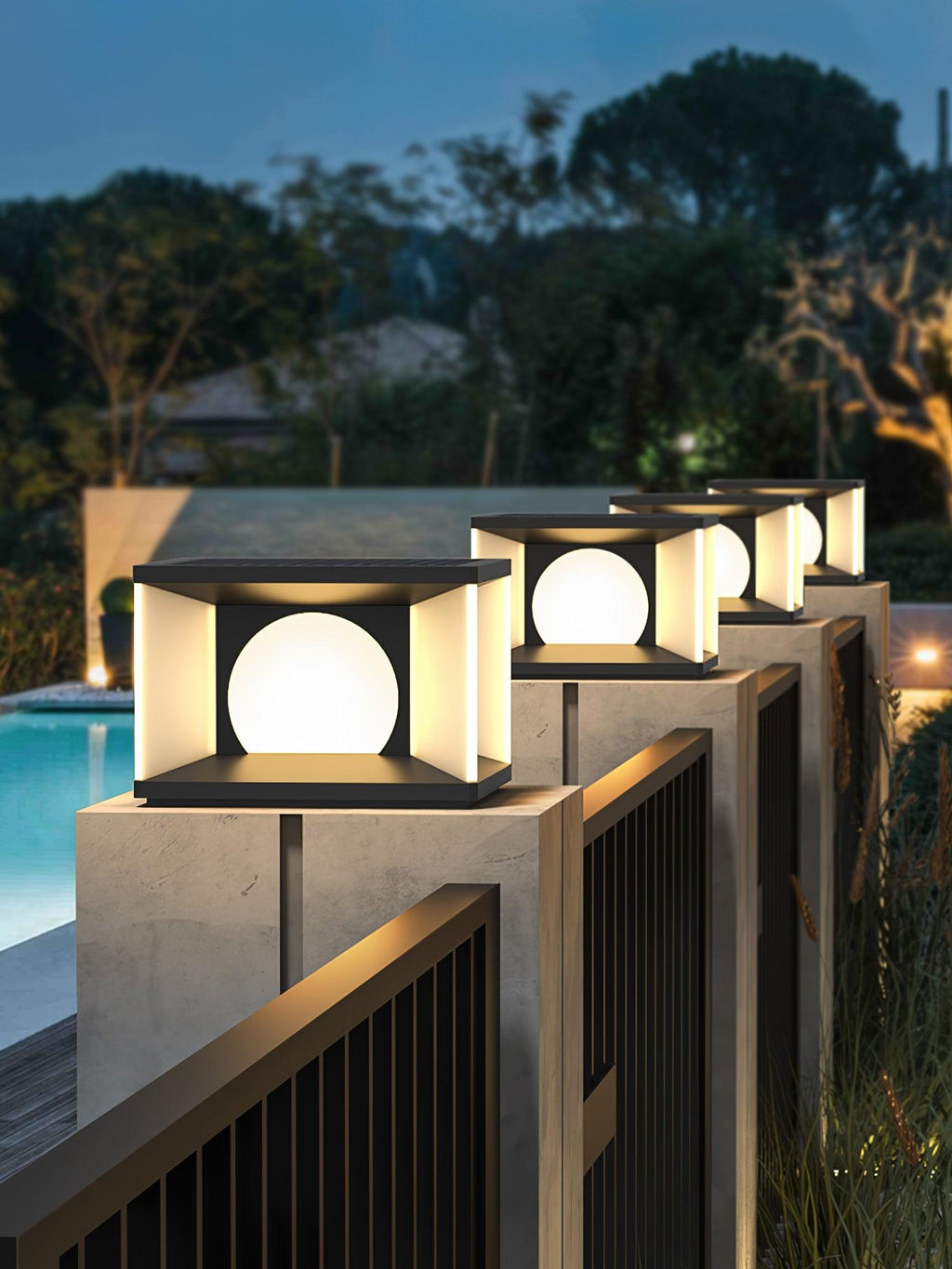 Black Exterior Lighting Fixture — Outdoor Light | Maison Monashee — view 24