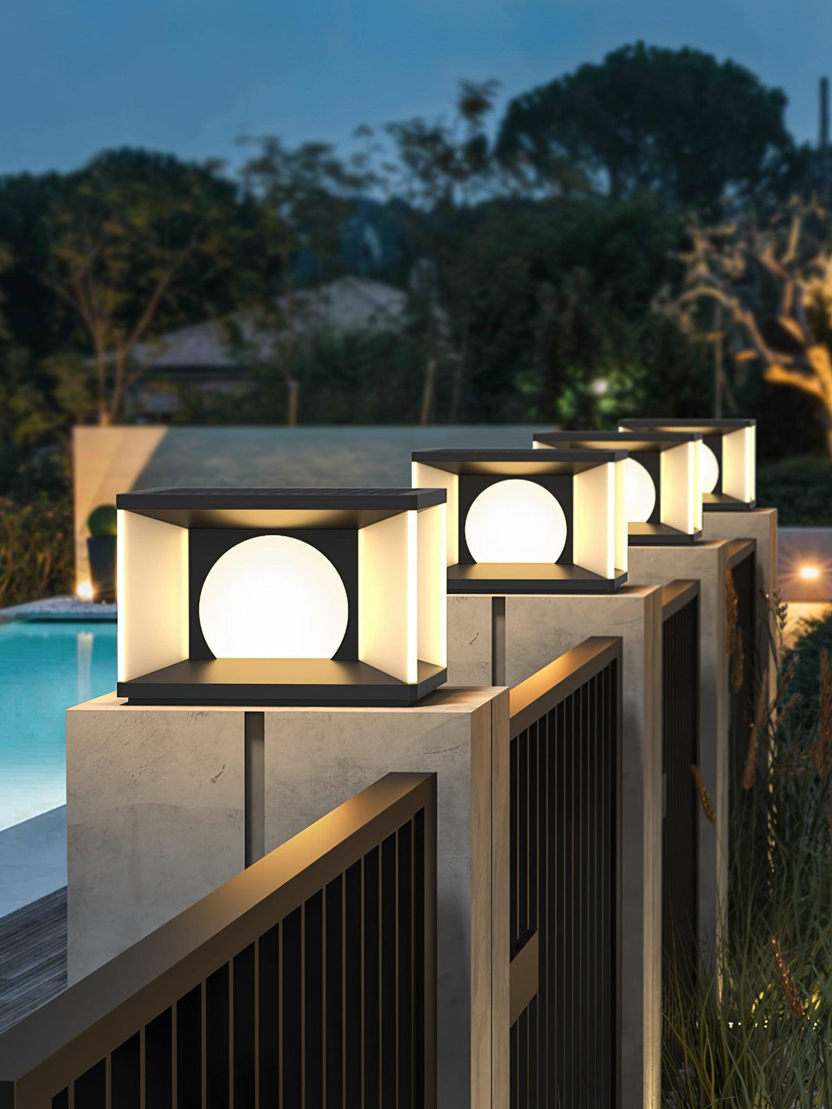 Black Exterior Lighting Fixture — Outdoor Light | Maison Monashee — view 24