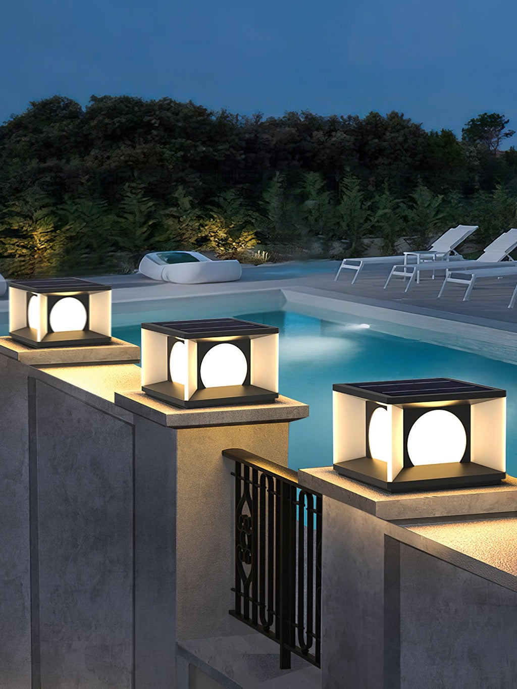 Black Exterior Lighting Fixture — Outdoor Light | Maison Monashee — view 27