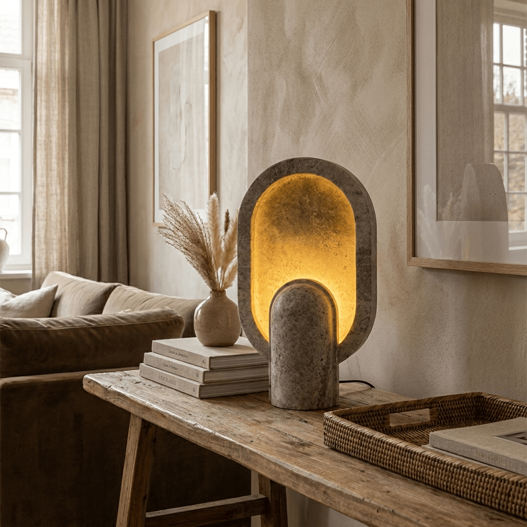 Silver Table Lamp — Table Lamp | Maison Monashee — view 2