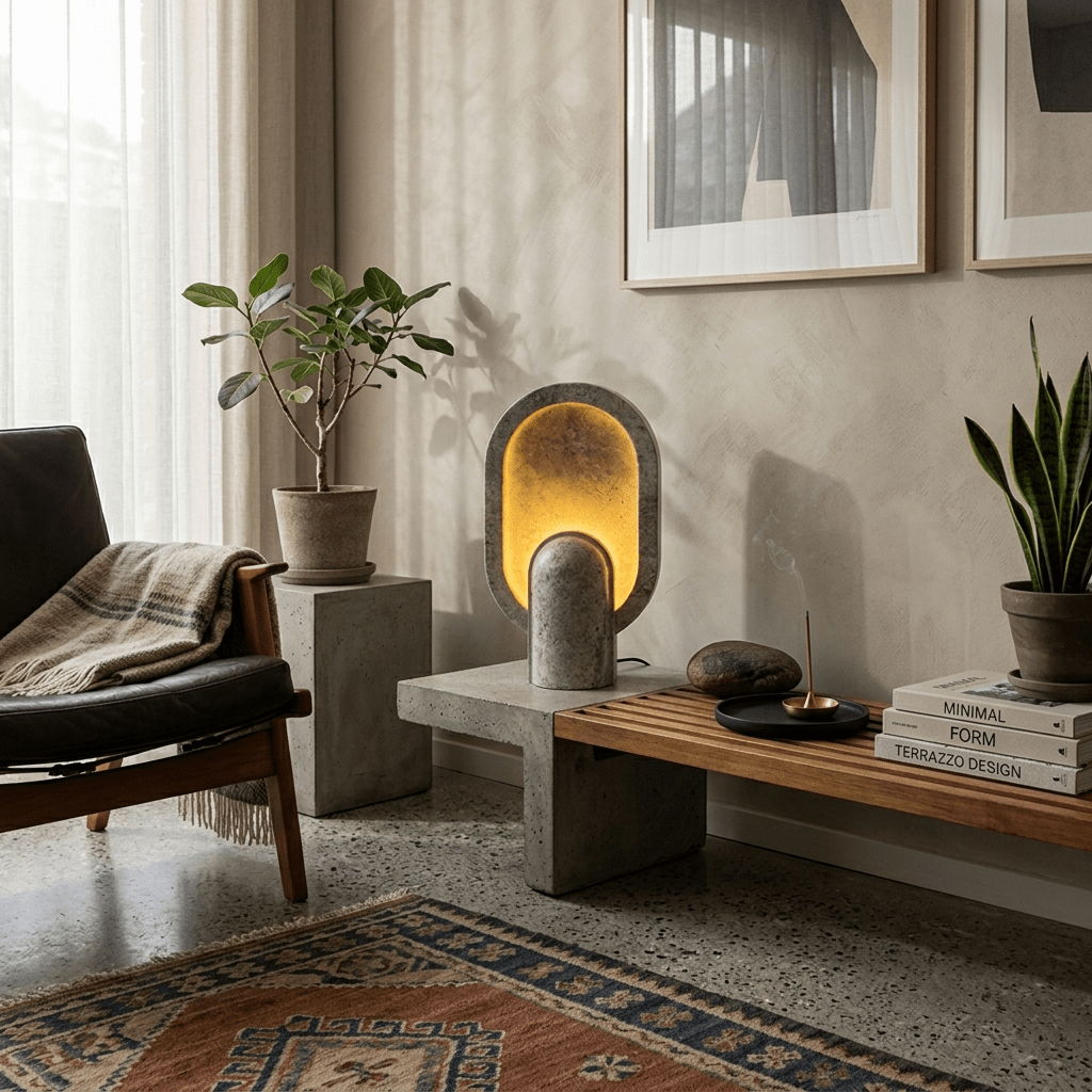 Silver Table Lamp — Table Lamp | Maison Monashee — view 5