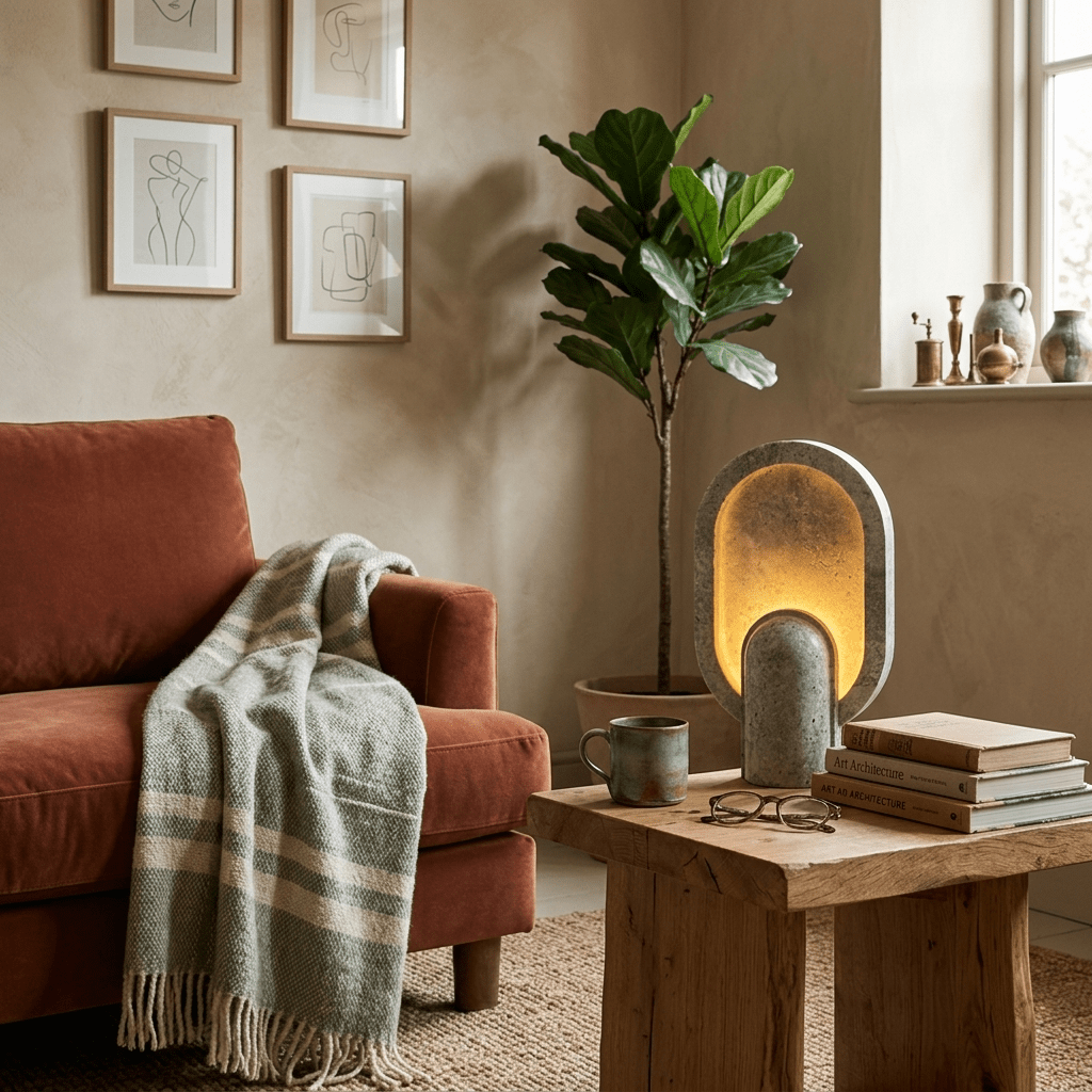 Silver Table Lamp — Table Lamp | Maison Monashee — view 4
