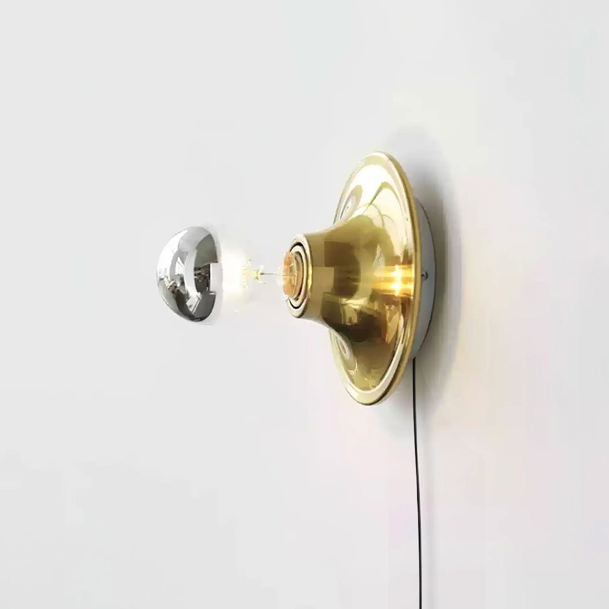 Modern Round Wall Sconce — Wall Sconce | Maison Monashee — view 13