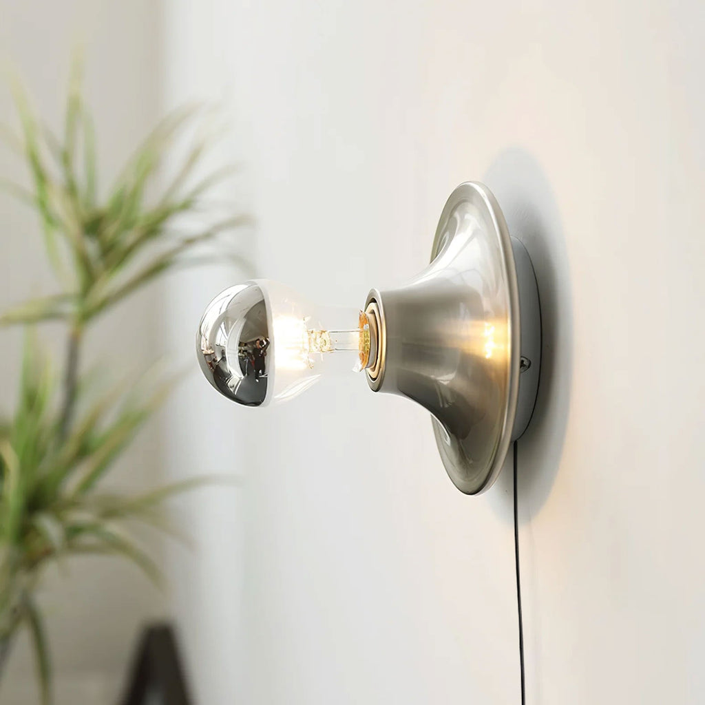Modern Round Wall Sconce — Wall Sconce | Maison Monashee — view 23