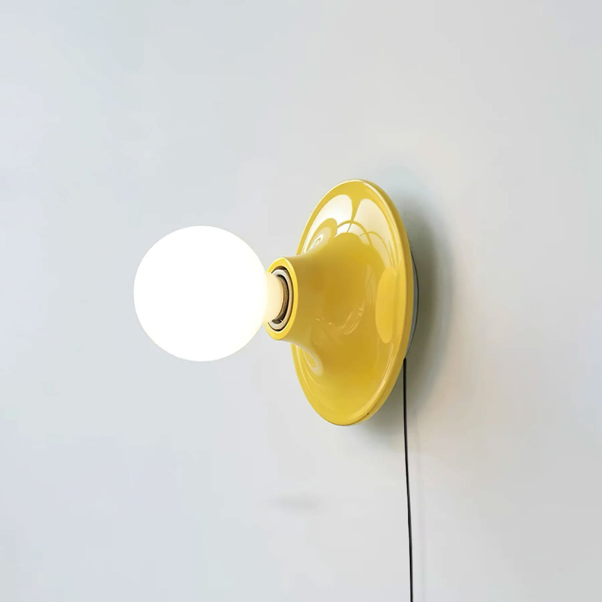 Modern Round Wall Sconce — Wall Sconce | Maison Monashee — view 17
