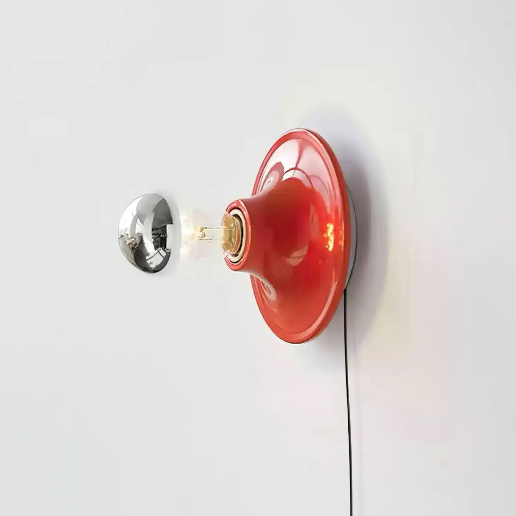 Modern Round Wall Sconce — Wall Sconce | Maison Monashee — view 20
