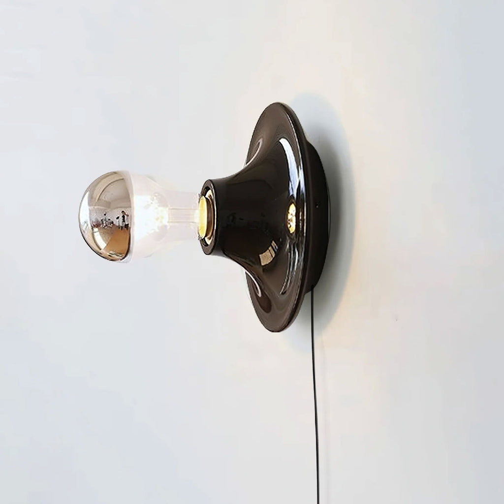 Modern Round Wall Sconce — Wall Sconce | Maison Monashee — view 22