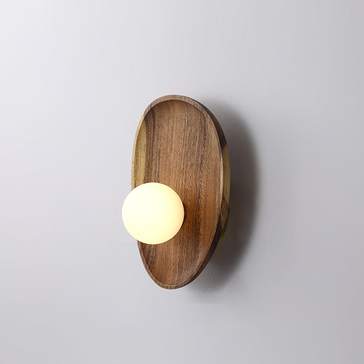 Wood Plug-In Wall Sconce — Wall Sconce | Maison Monashee — view 15