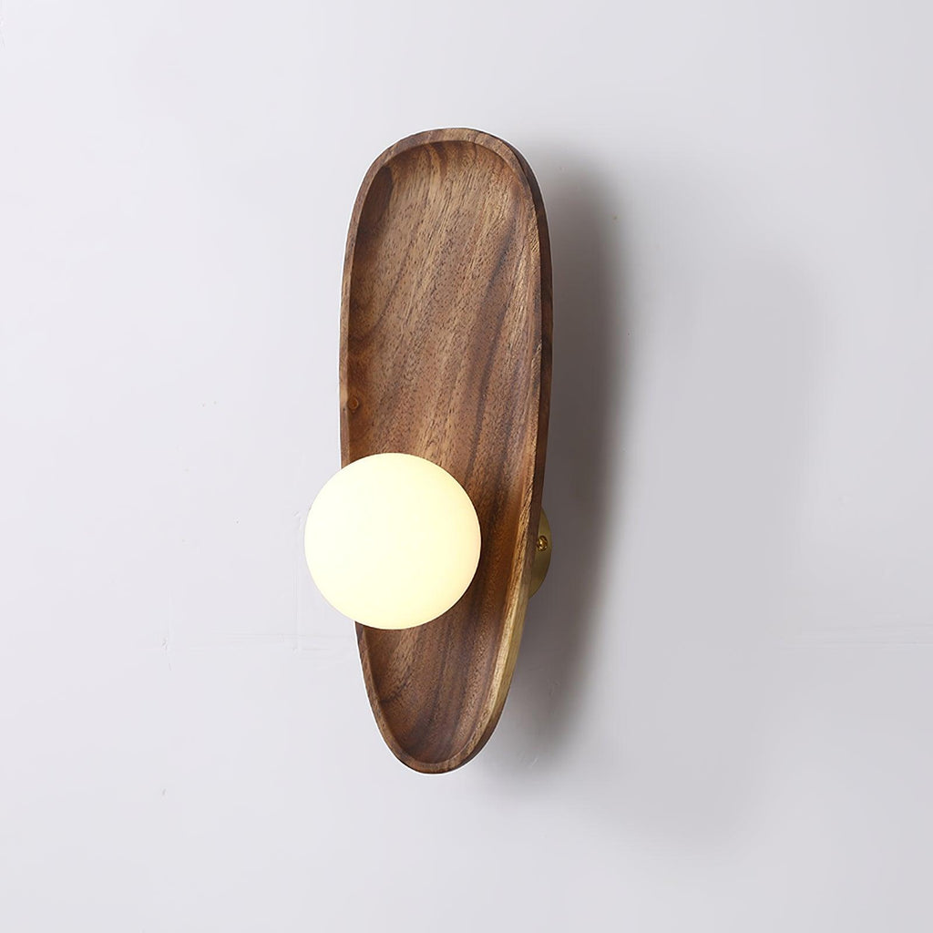 Wood Plug-In Wall Sconce — Wall Sconce | Maison Monashee — view 16