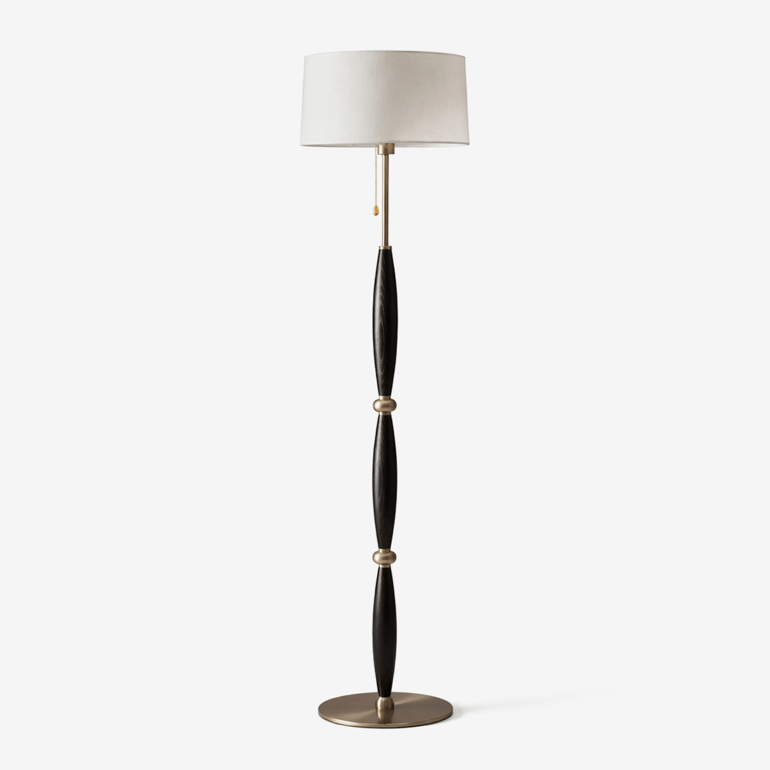 Dark Wood Floor Lamp — Floor Lamp | Maison Monashee