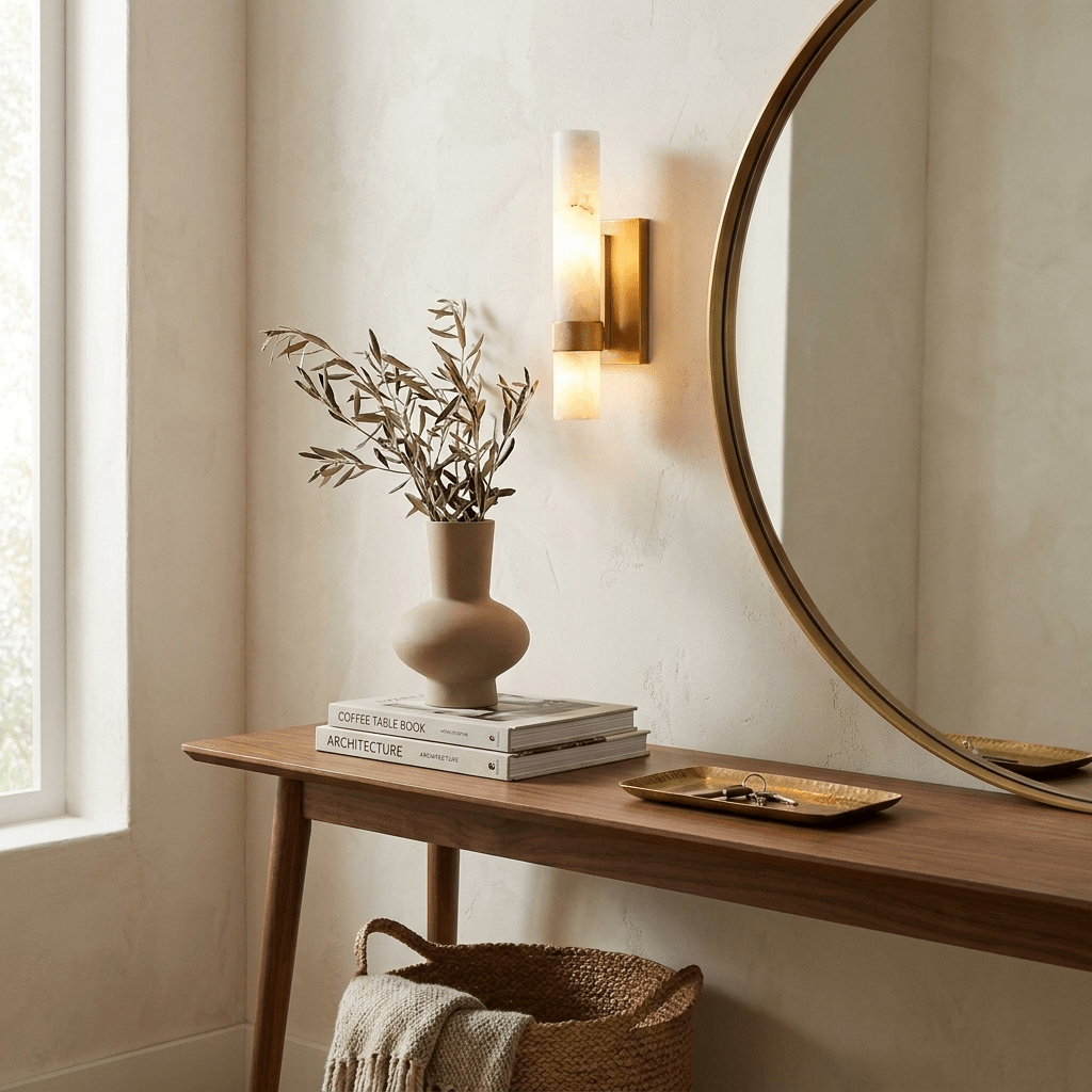 Natural Stone Vanity Light — Wall Sconce | Maison Monashee — view 15
