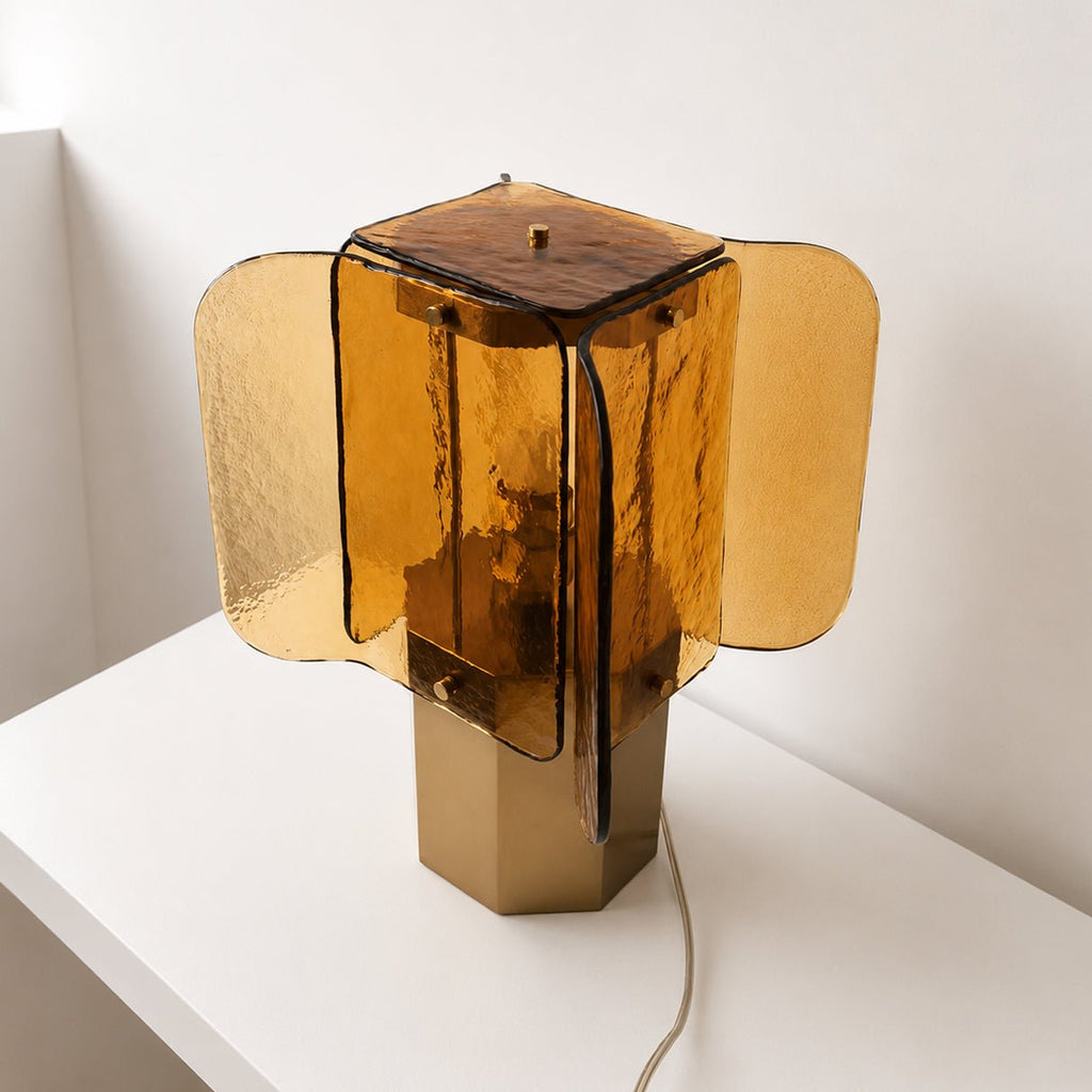 Glass Bedside Table Lamp — Table Lamp | Maison Monashee — view 11