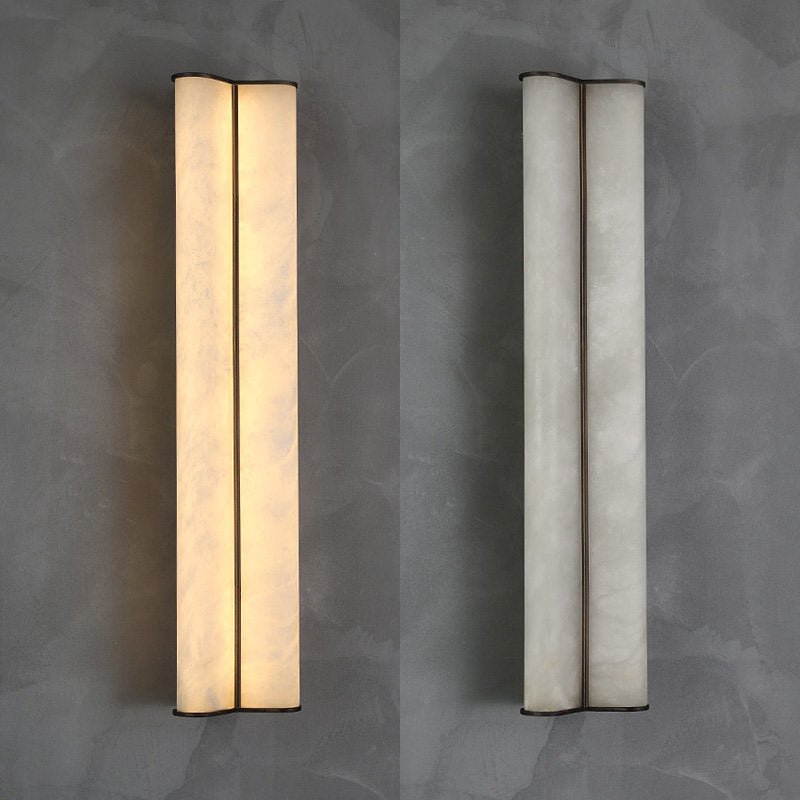 Alabaster Wall Light — Wall Sconce | Maison Monashee — view 4