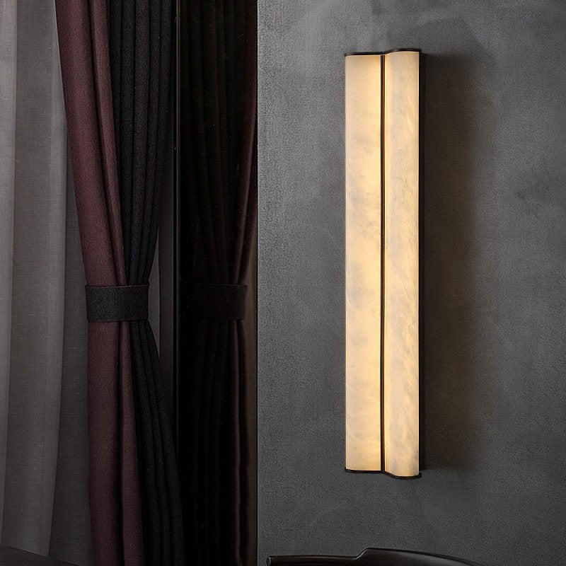 Alabaster Wall Light — Wall Sconce | Maison Monashee — view 5
