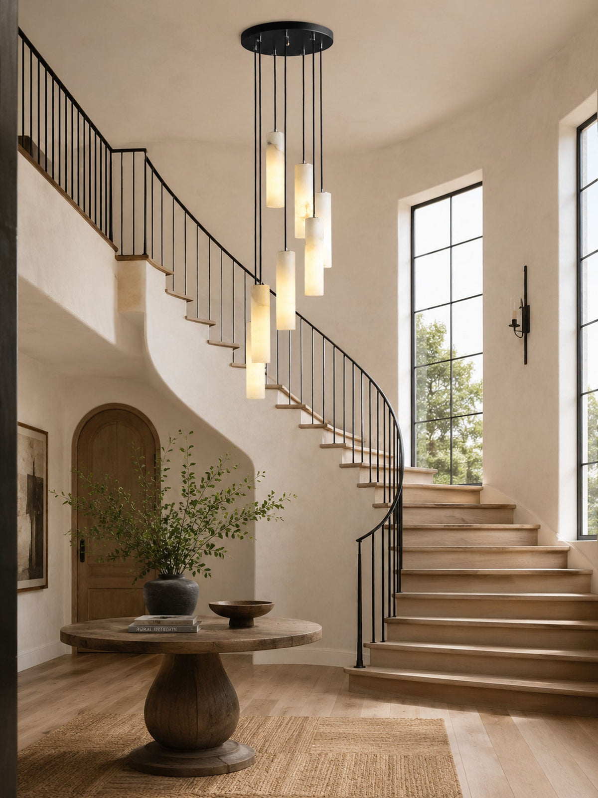 Alabaster Multi Pendant Light — Pendant Light | Maison Monashee — view 6