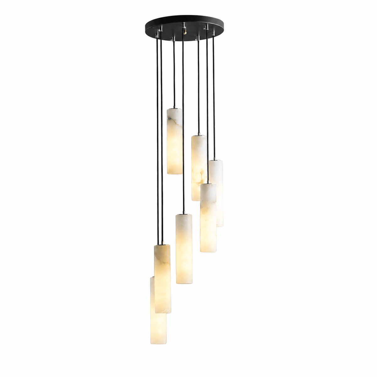 Alabaster Multi Pendant Light — Pendant Light | Maison Monashee — view 15