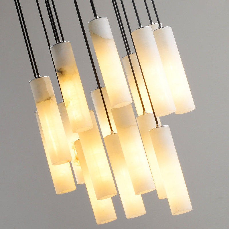 Alabaster Multi Pendant Light — Pendant Light | Maison Monashee — view 18