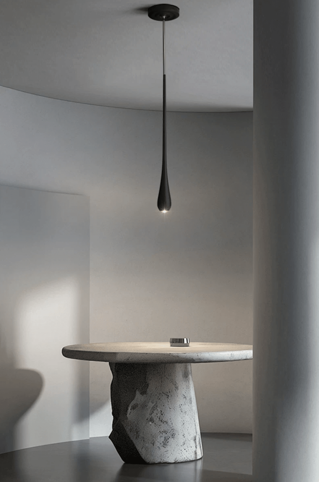 Single Teardrop Pendant Light — Pendant Light | Maison Monashee — view 14