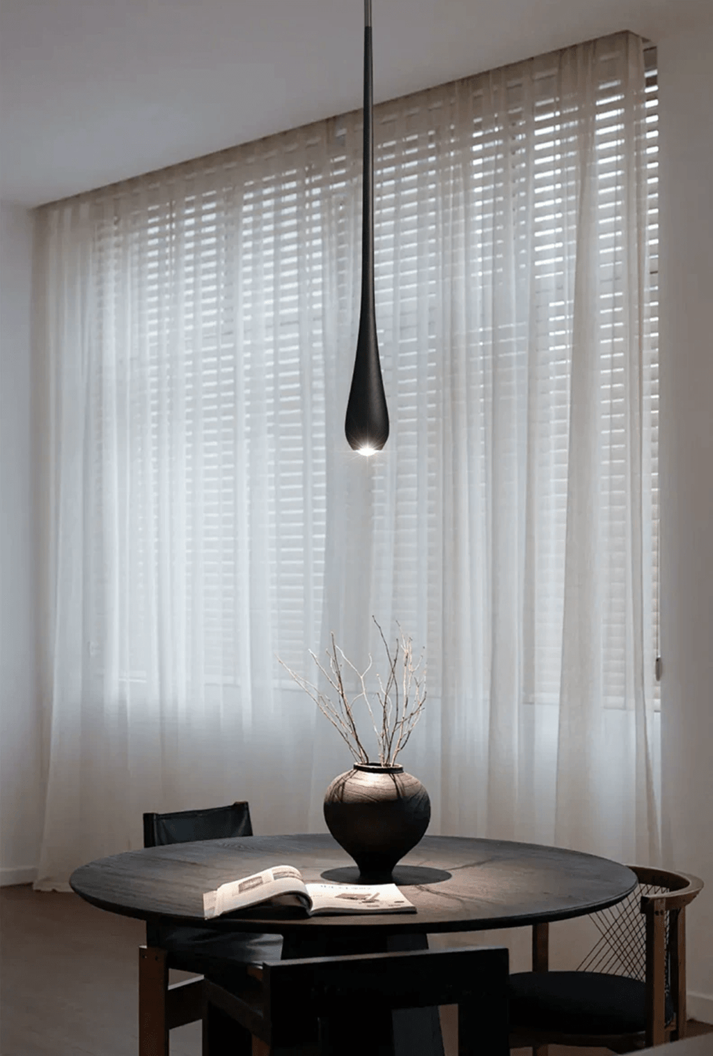 Single Teardrop Pendant Light — Pendant Light | Maison Monashee — view 15