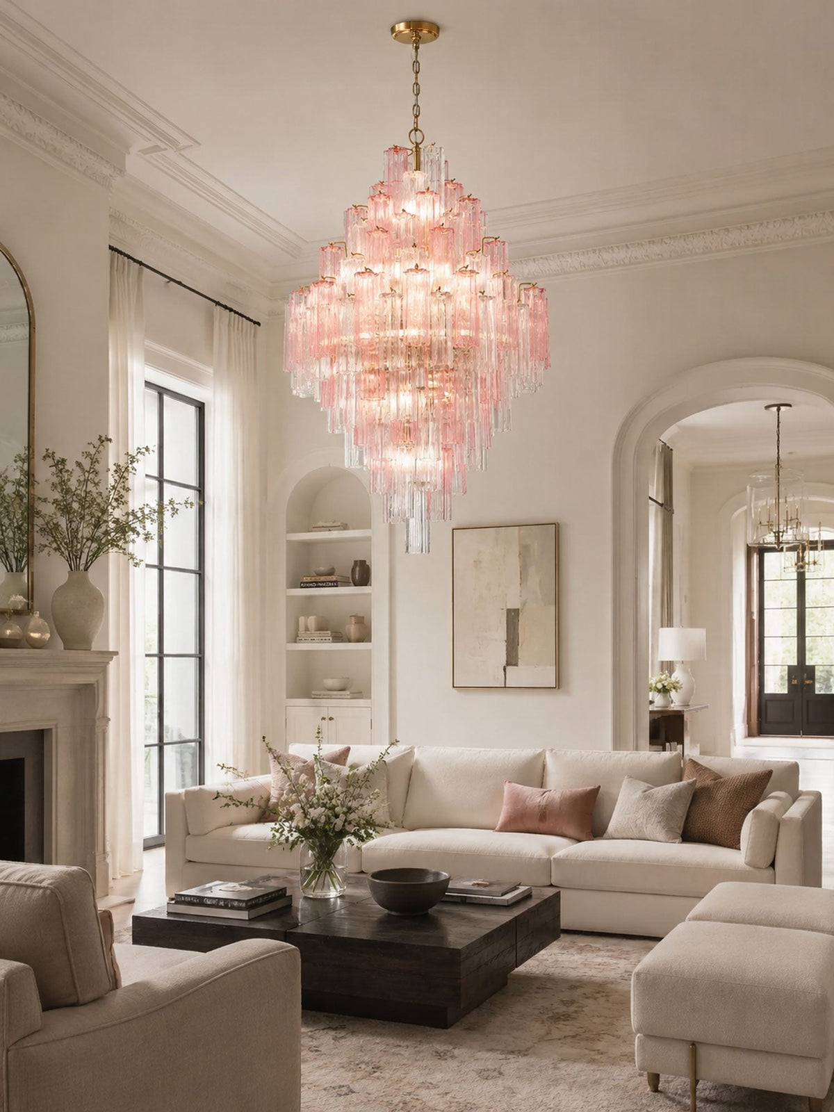 Diamond Shaped Chandelier — Chandelier | Maison Monashee — view 5