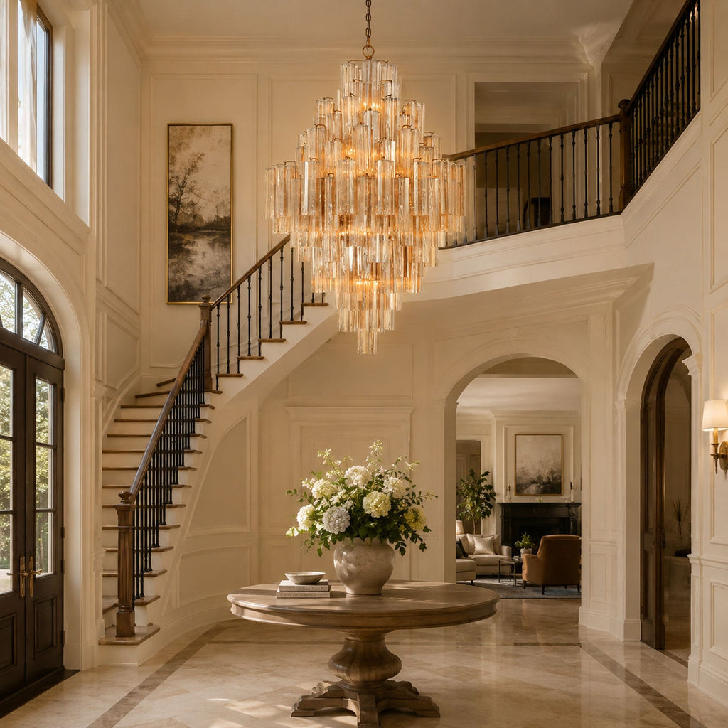 Diamond Shaped Chandelier — Chandelier | Maison Monashee — view 3