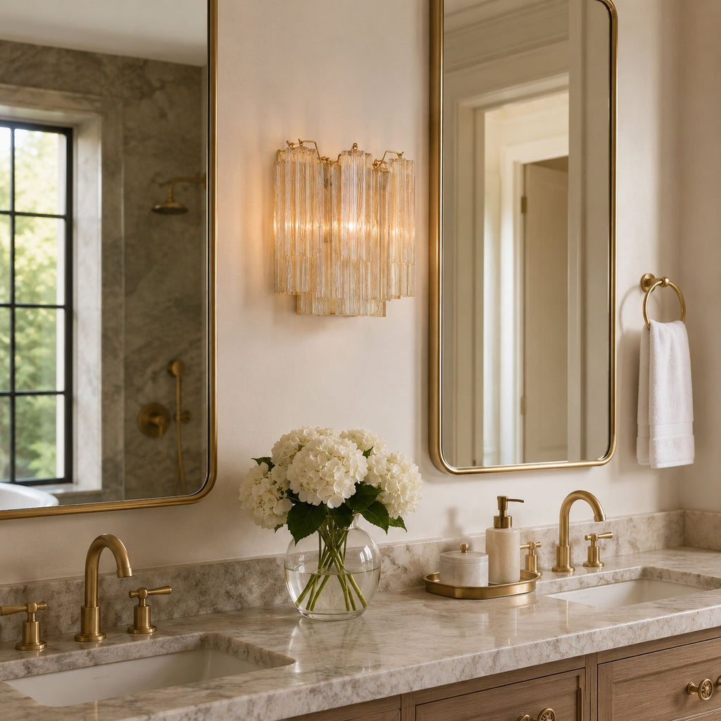 Wall Light Fluted Glass — Wall Sconce | Maison Monashee — view 3