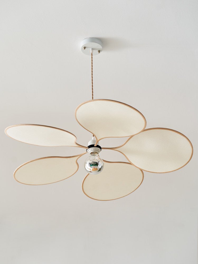 Fabric Petal Pendant Light — Pendant Light | Maison Monashee — view 10