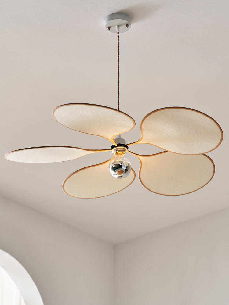 Fabric Petal Pendant Light — Pendant Light | Maison Monashee — view 11