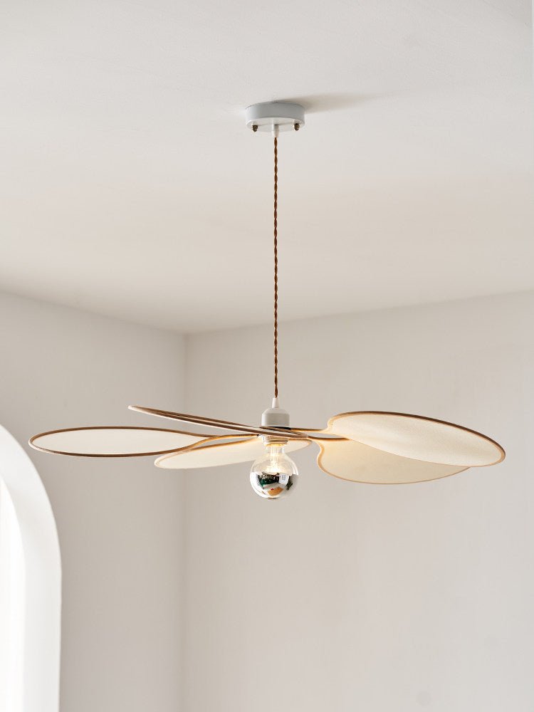 Fabric Petal Pendant Light — Pendant Light | Maison Monashee — view 8