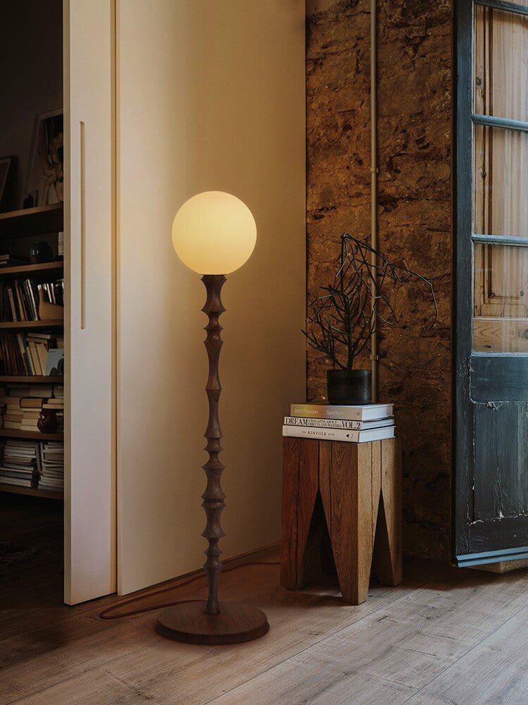 Solid Wood Floor Lamp — Floor Lamp | Maison Monashee — view 3