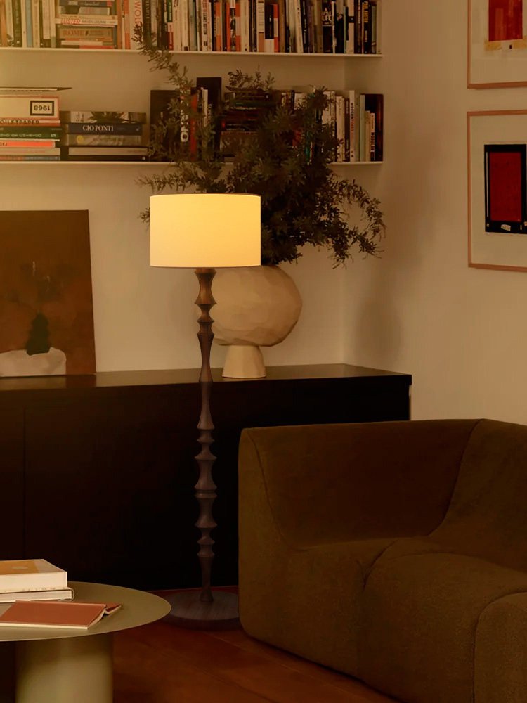 Solid Wood Floor Lamp — Floor Lamp | Maison Monashee — view 2