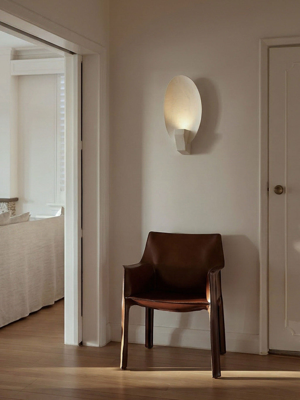 Oval Wall Sconce — Wall Sconce | Maison Monashee — view 18