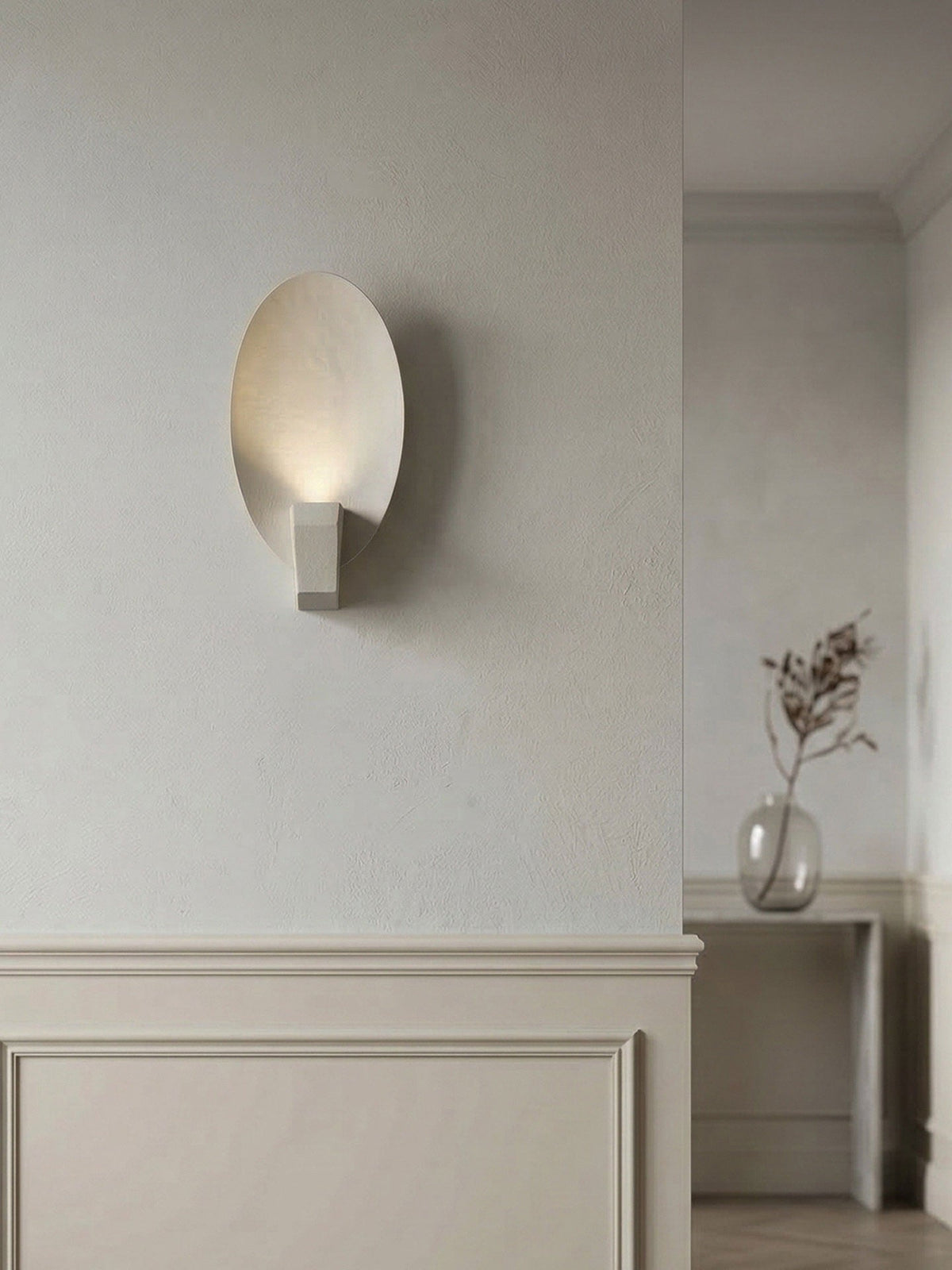 Oval Wall Sconce — Wall Sconce | Maison Monashee — view 6
