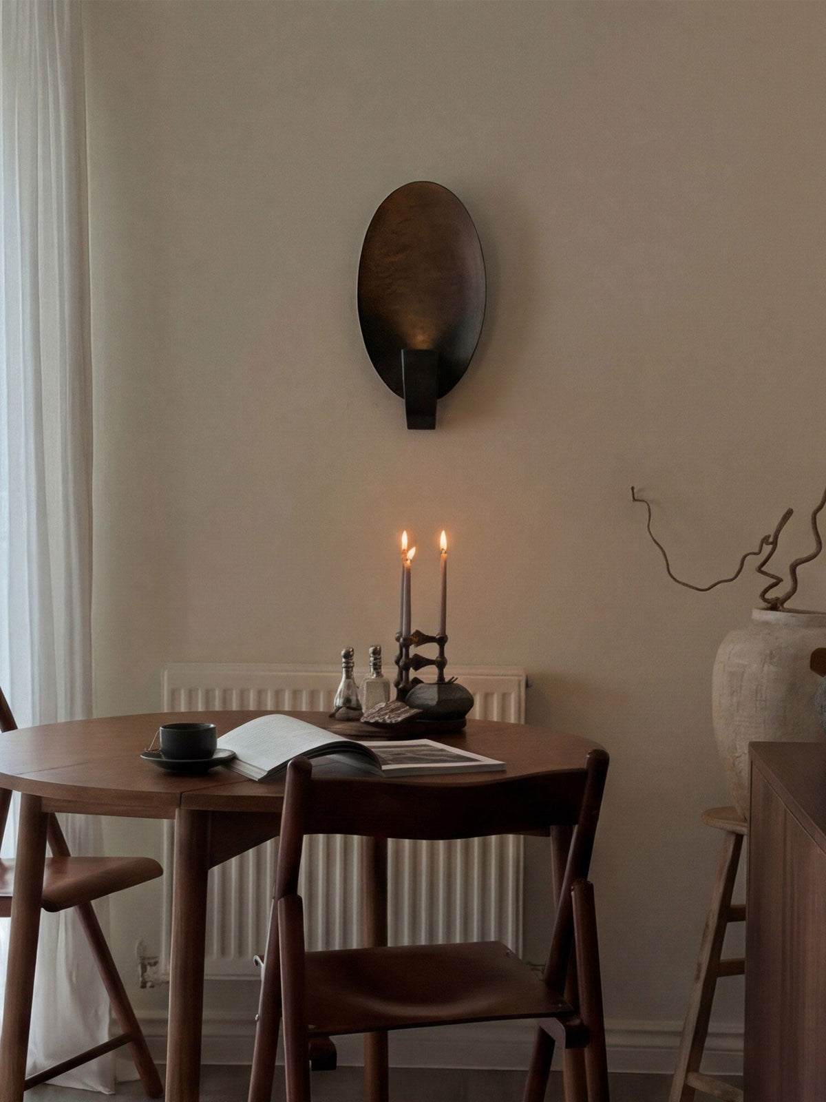 Oval Wall Sconce — Wall Sconce | Maison Monashee — view 8