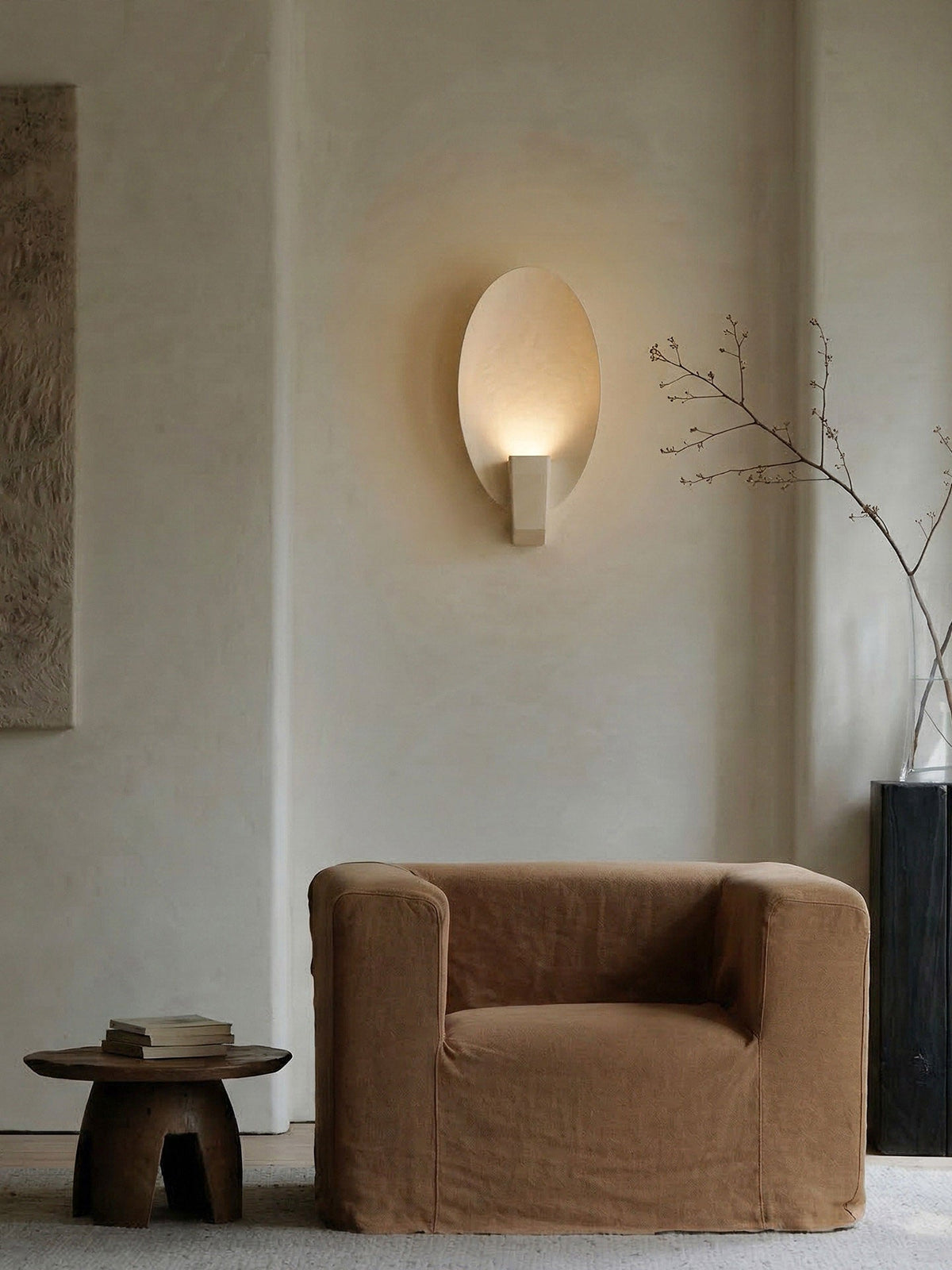Oval Wall Sconce — Wall Sconce | Maison Monashee — view 12