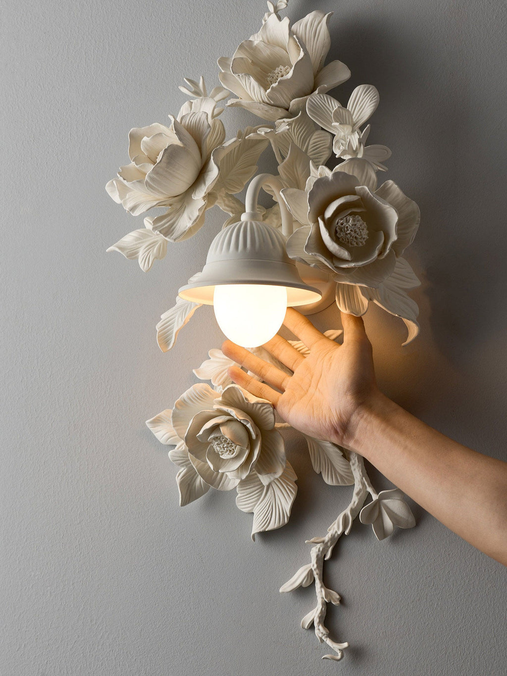 Floral Wall Sconce Light — Wall Sconce | Maison Monashee — view 9